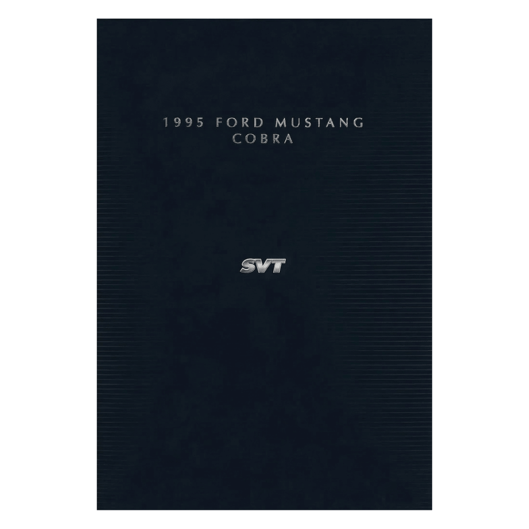 1995 Cobra Brochure - Ford Show Parts